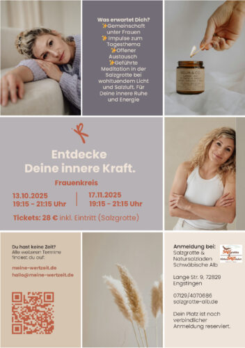Flyer Frauenkreis- mehrere Termine